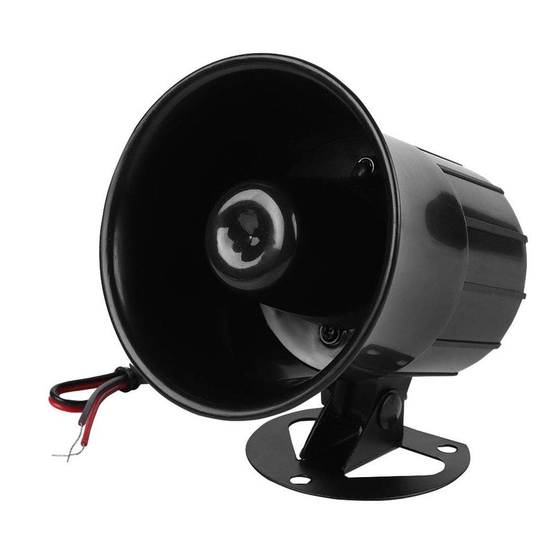 fosa 110dB DC 12V Wired Horn Alarm Siren Speaker Portable 15W / 20W Wired Antitheft Loudspeaker Alarm Siren Speaker for Home Security System - Image 1